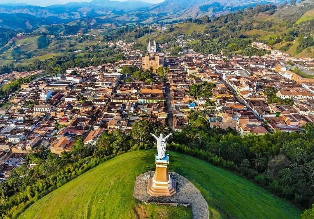 Vista aérea de Jericó
